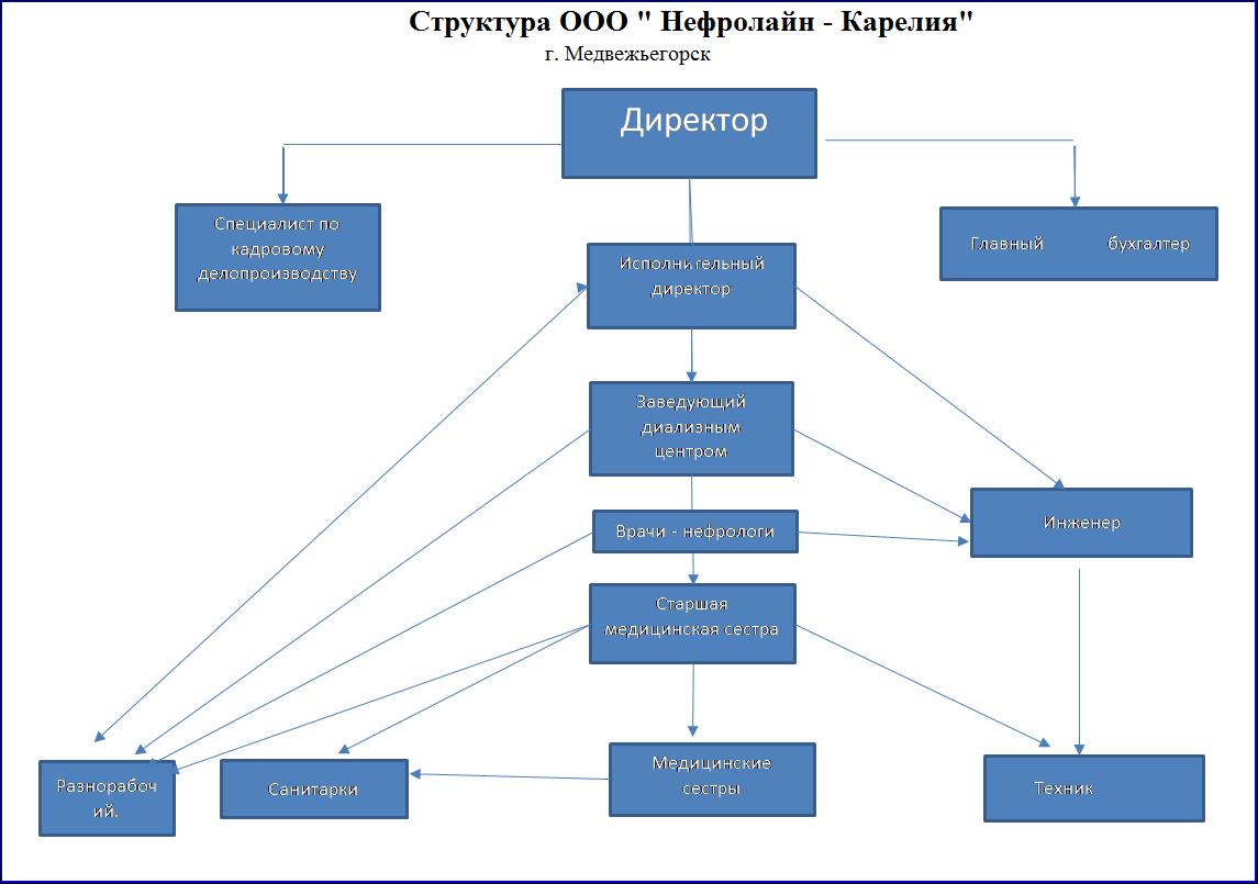 Структура организации